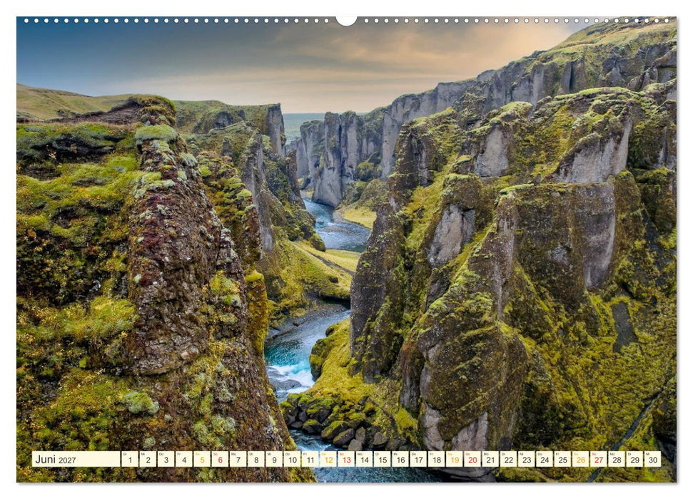 Island - die Welt erwartet Dich (CALVENDO Premium Wandkalender 2027)