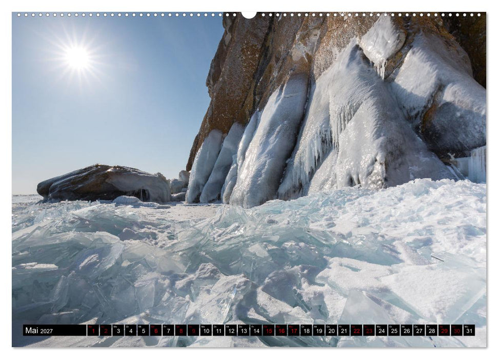 Baikalsee im Winter (CALVENDO Premium Wandkalender 2027)