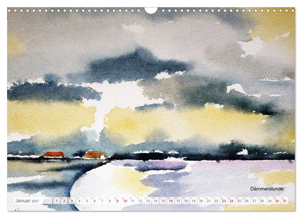 Unterwegs im Norden 2027 (CALVENDO Wandkalender 2027)