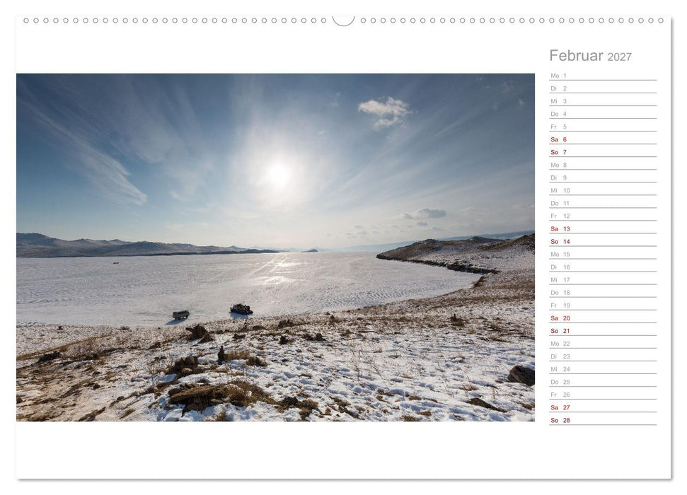 Baikalsee und Kastenbrot (CALVENDO Wandkalender 2027)