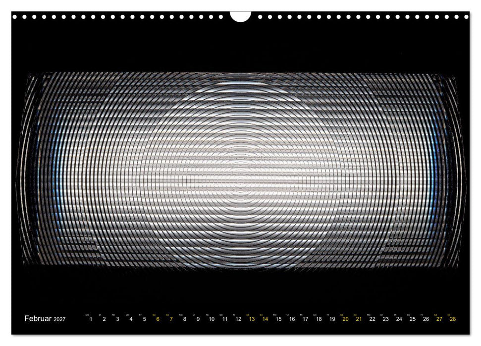 Kunst LICHT Kalender (CALVENDO Wandkalender 2027)