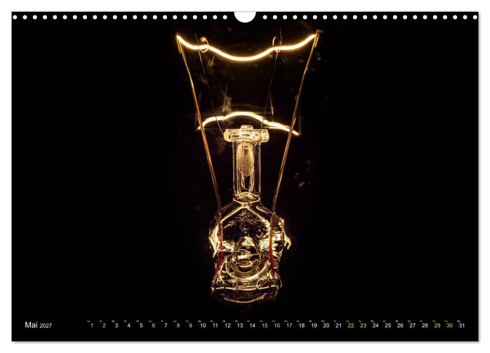 Kunst LICHT Kalender (CALVENDO Wandkalender 2027)