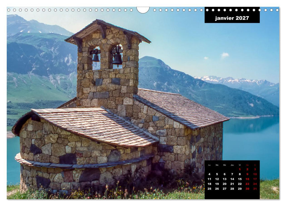 Savoie et Vanoise Sur les sentiers de randonnée (CALVENDO Calendrier mensuel 2027)