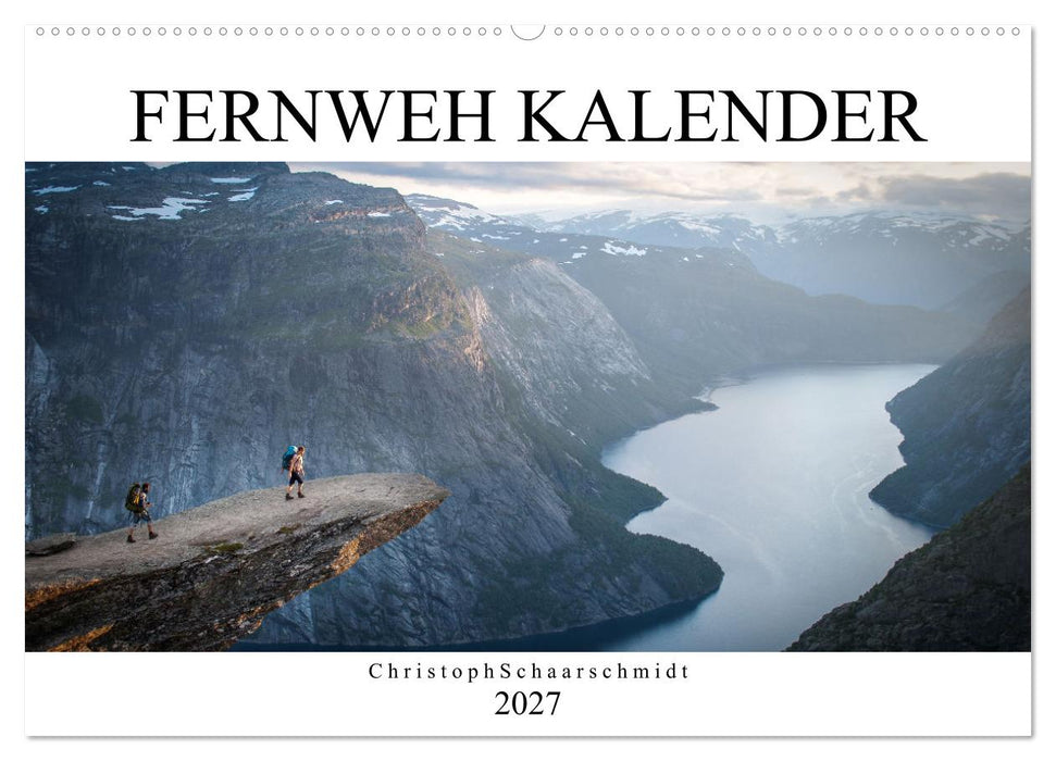 Fernweh Kalender (CALVENDO Wandkalender 2027)