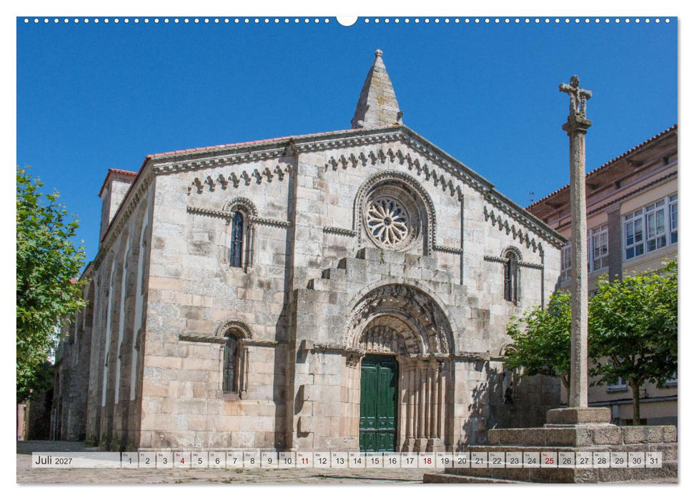 Nordspanien - Wundervolle Provinz Galicien (CALVENDO Premium Wandkalender 2027)