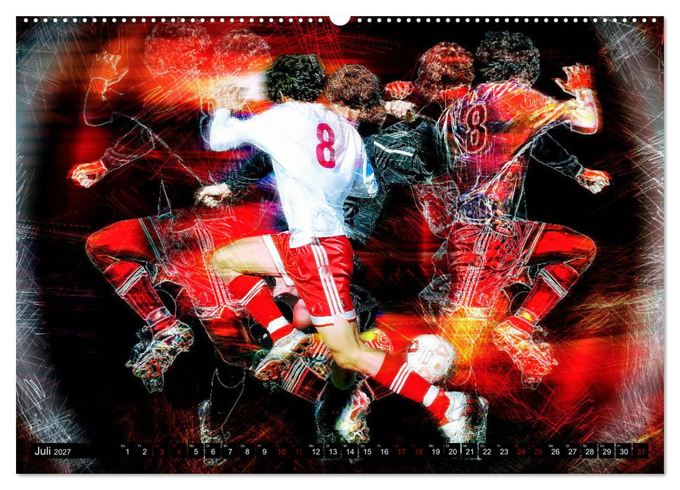 Fußball Power (CALVENDO Premium Wandkalender 2027)