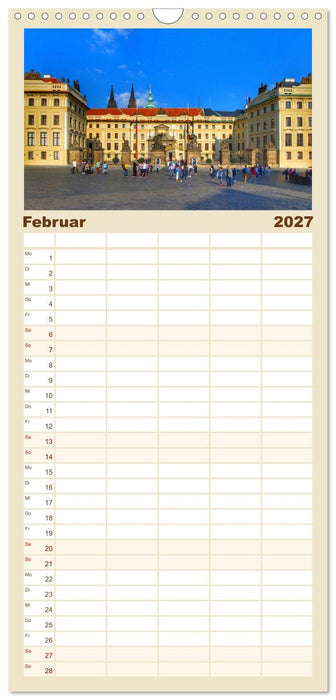 Prag. Du bist so schön (CALVENDO Familienplaner 2027)