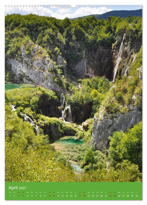 Erlebe mit mir die Zauberwelt der Plitvicer Seen (CALVENDO Premium Wandkalender 2027)