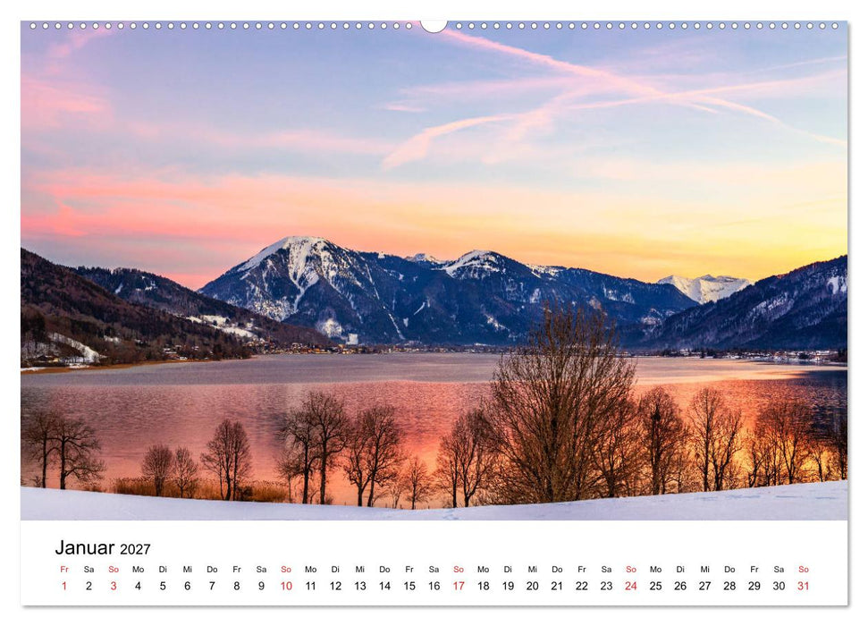 Tegernseer Momente (CALVENDO Wandkalender 2027)