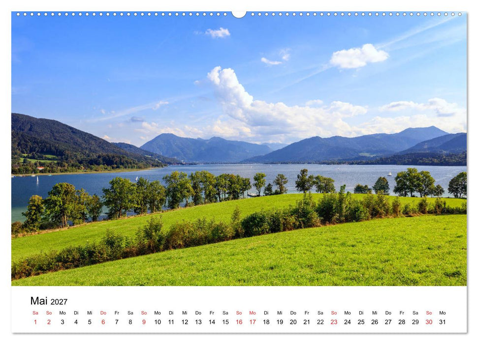 Tegernseer Momente (CALVENDO Wandkalender 2027)