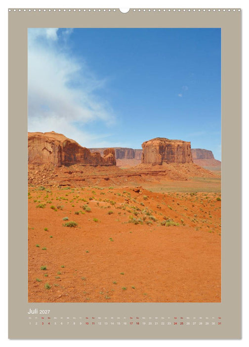 Erlebe mit mir das Monument Valley (CALVENDO Premium Wandkalender 2027)