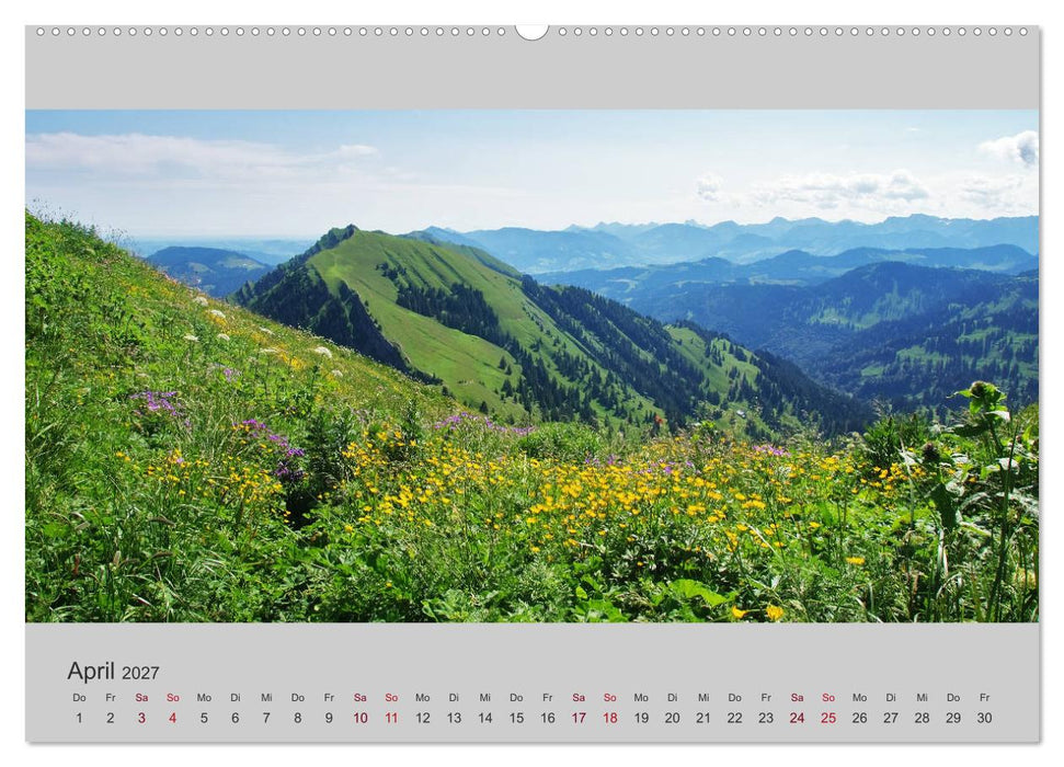 Berg - Landschaften (CALVENDO Wandkalender 2027)