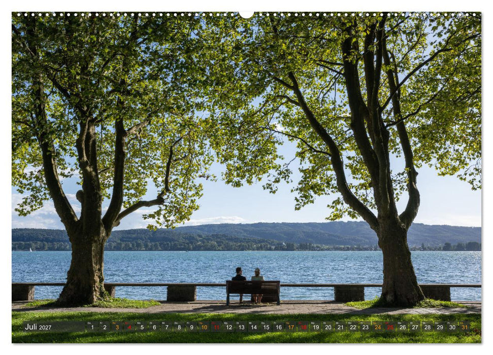 Die Halbinsel Mettnau - Erholungsort im Bodensee (CALVENDO Premium Wandkalender 2027)