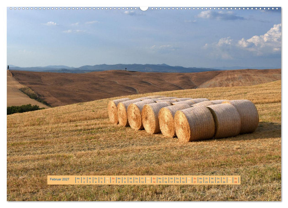 Crete Senesi - Highlights einer einzigartigen Region (CALVENDO Wandkalender 2027)