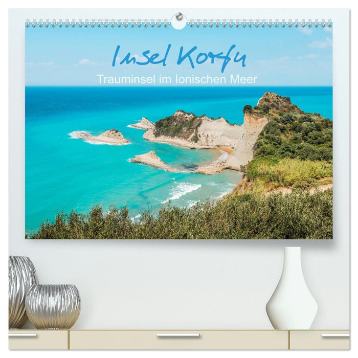 Insel Korfu - Trauminsel im Ionischen Meer (CALVENDO Premium Wandkalender 2027)