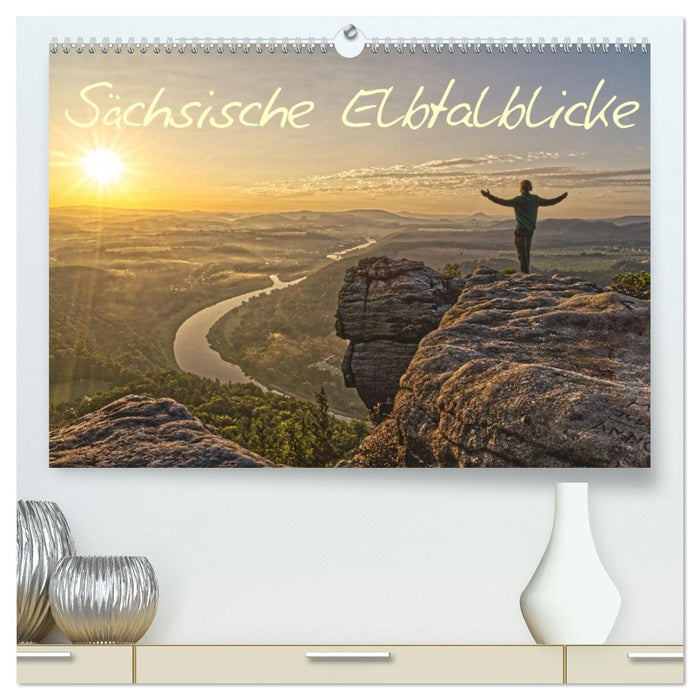 Sächsische Elbtalblicke (CALVENDO Premium Wandkalender 2027)