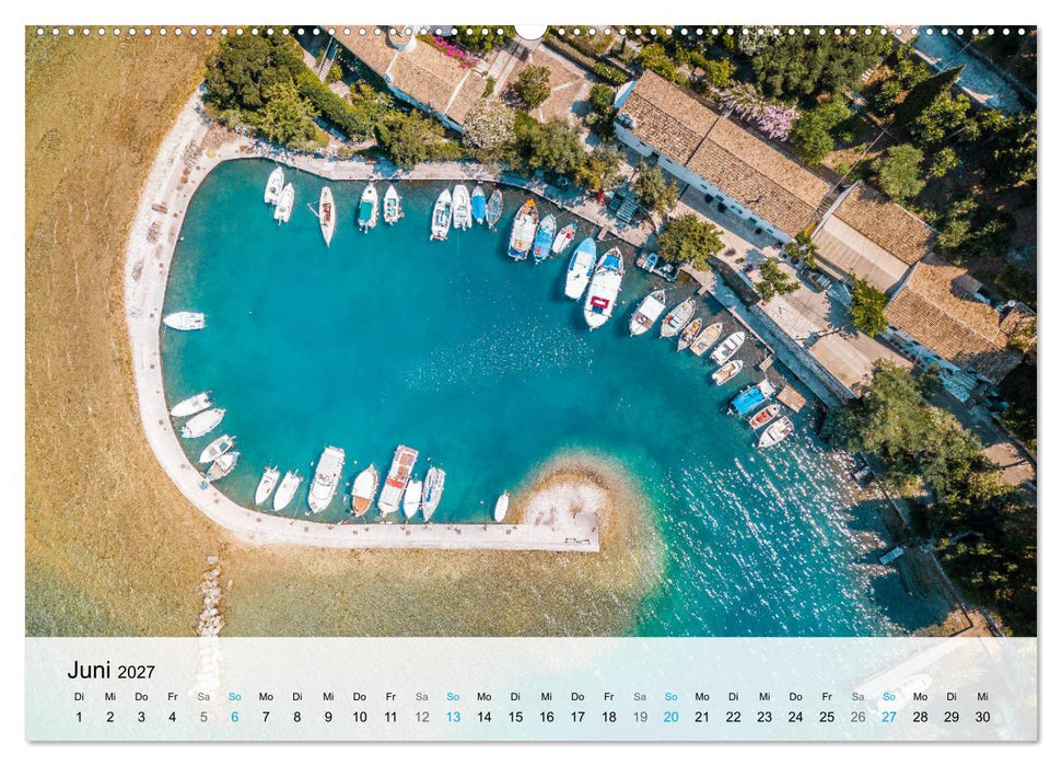 Insel Korfu - Trauminsel im Ionischen Meer (CALVENDO Wandkalender 2027)