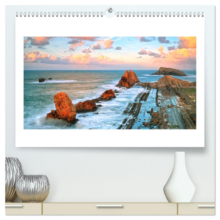 Wilde und romantische Küsten (CALVENDO Premium Wandkalender 2027)