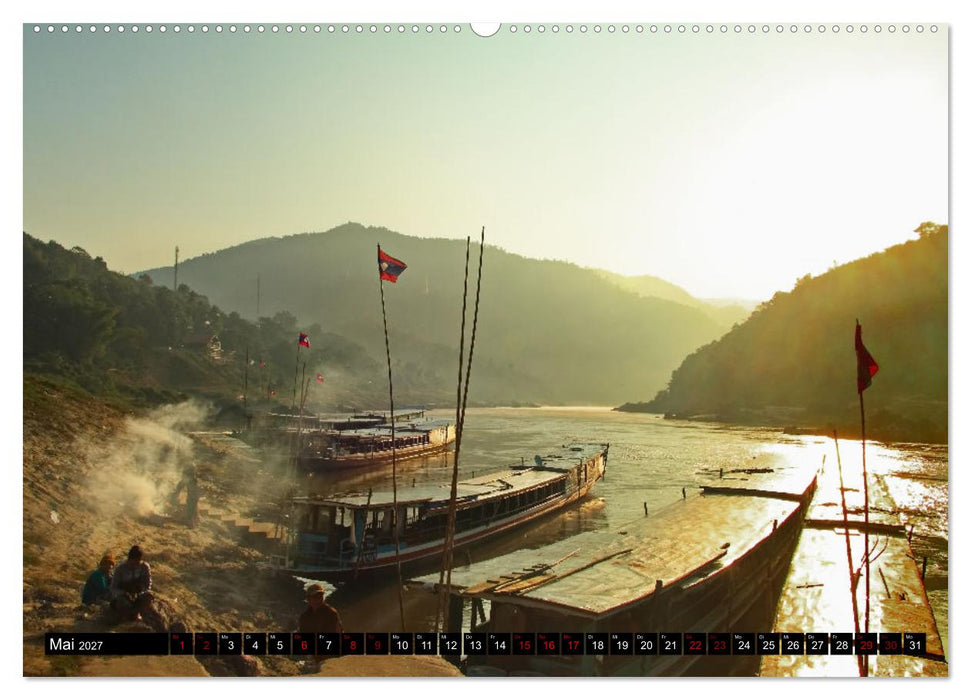 Mekong, Mutter des Wassers (CALVENDO Wandkalender 2027)