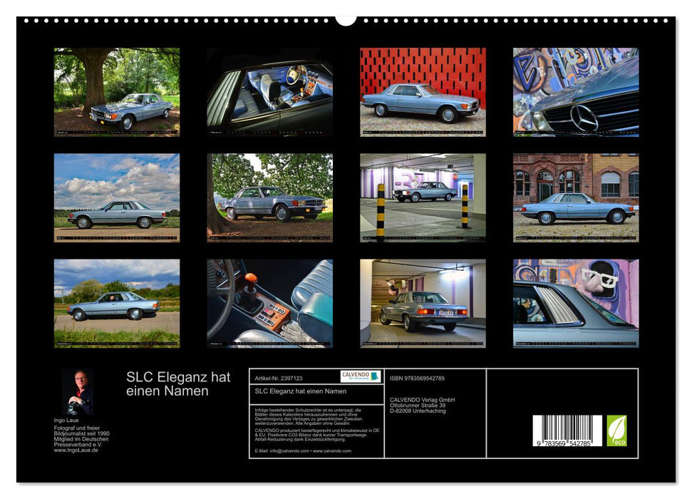 SLC Eleganz hat einen Namen (CALVENDO Premium Wandkalender 2027)