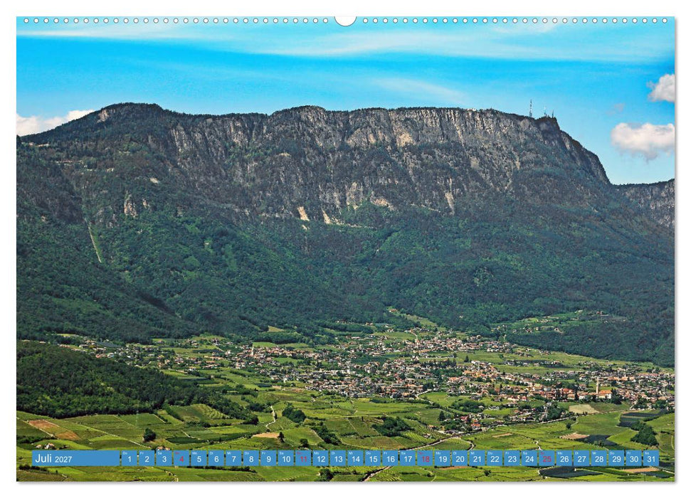 Rund um den Kalterer See (CALVENDO Premium Wandkalender 2027)