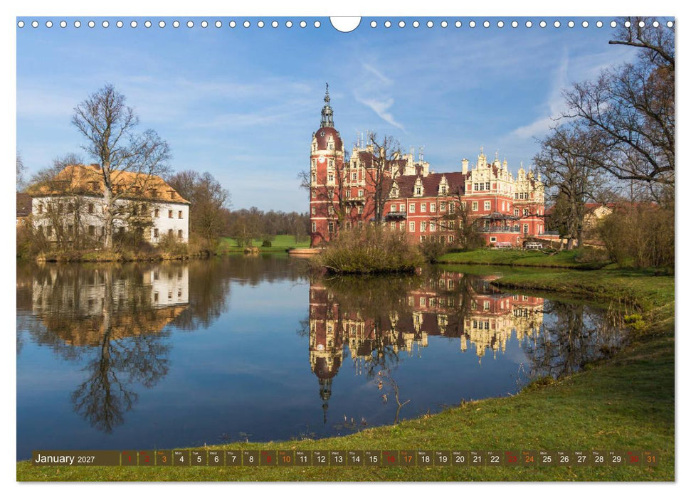 Prince Pueckler Park Bad Muskau (CALVENDO Monthly Calendar 2027)