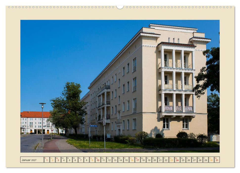 Planstadt Eisenhüttenstadt - ein sozialistischer Traum (CALVENDO Wandkalender 2027)