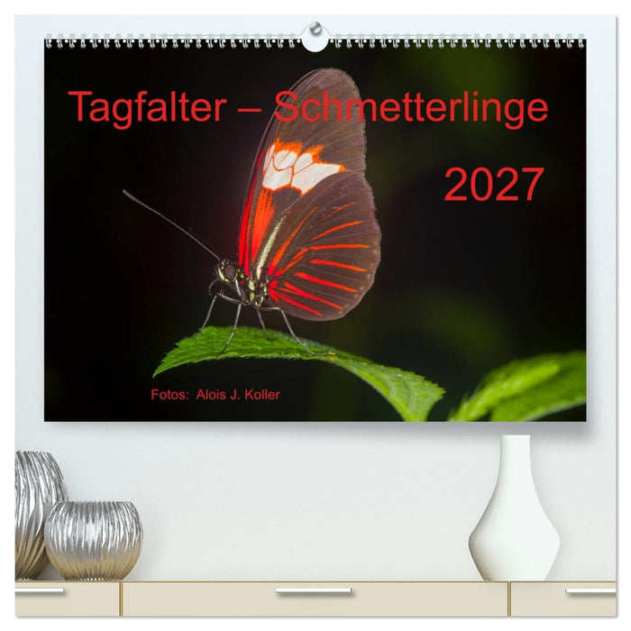 Tagfalter Schmetterlinge (CALVENDO Premium Wandkalender 2027)