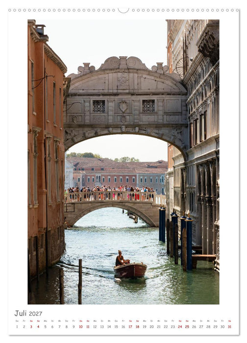 Venedig anders sehen (CALVENDO Premium Wandkalender 2027)