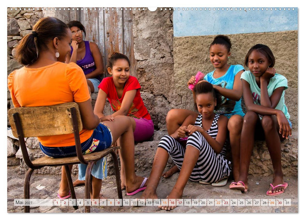 Cabo Verde - Inseln voller Farbe, Licht und Lebendigkeit (CALVENDO Wandkalender 2027)