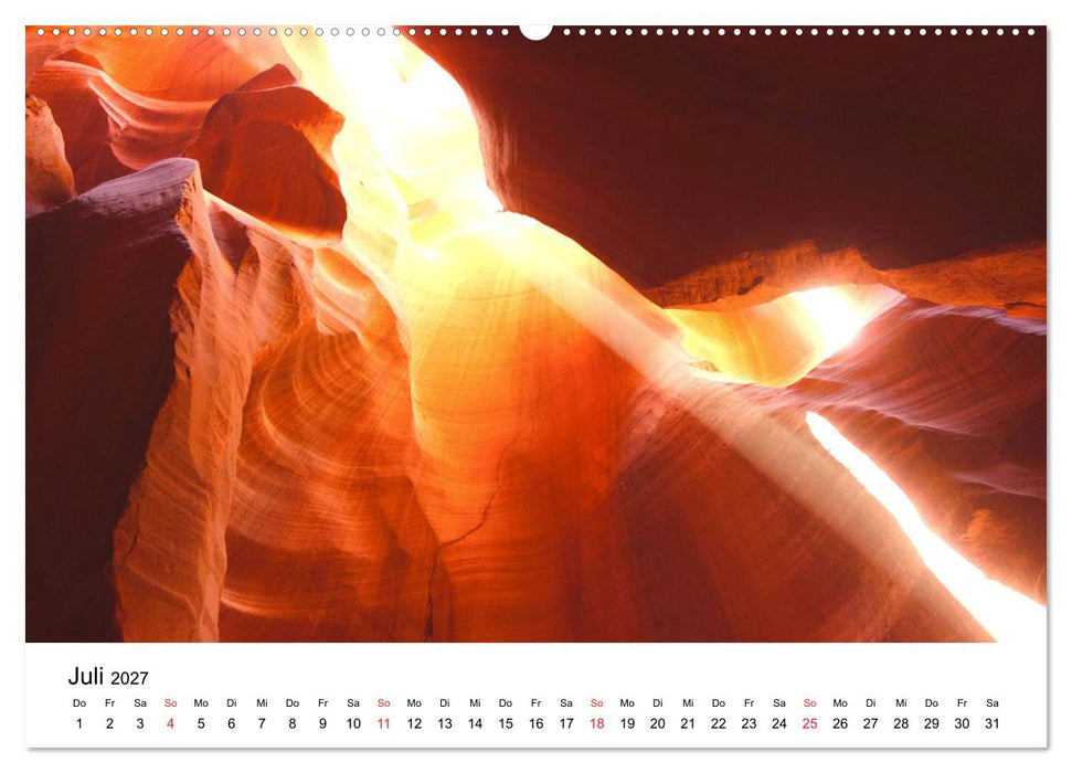 USA Nationalparks - Eine Reise durch die Vielfalt und Schönheit der Naturparks Nordamerikas (CALVENDO Premium Wandkalender 2027)