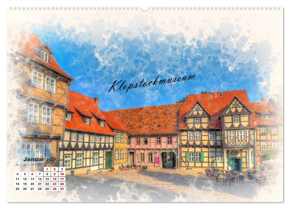 Quedlinburg-meine Stadt (CALVENDO Wandkalender 2027)