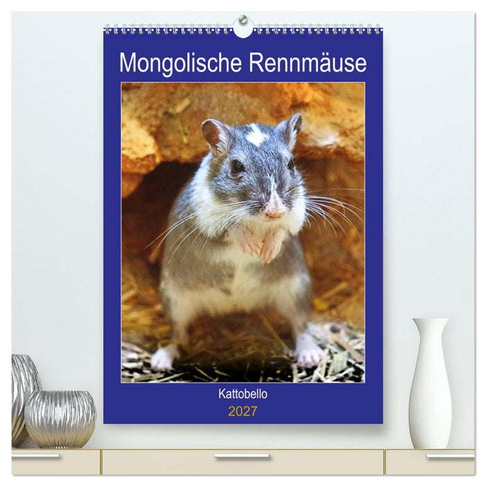 Mongolische Rennmäuse (CALVENDO Premium Wandkalender 2027)
