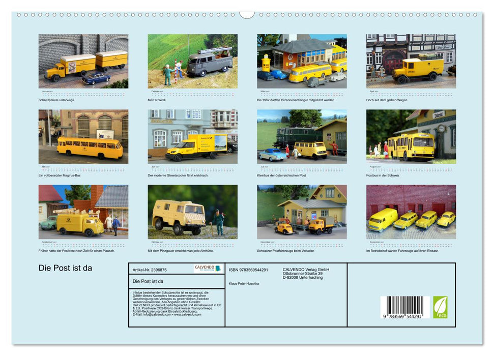 Die Post ist da (CALVENDO Premium Wandkalender 2027)