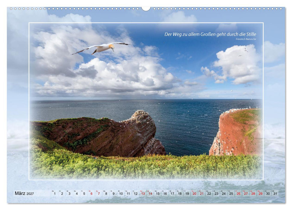 Insel Gedanken (CALVENDO Premium Wandkalender 2027)