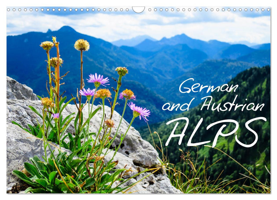 German and Austrian Alps (CALVENDO Monthly Calendar 2027)