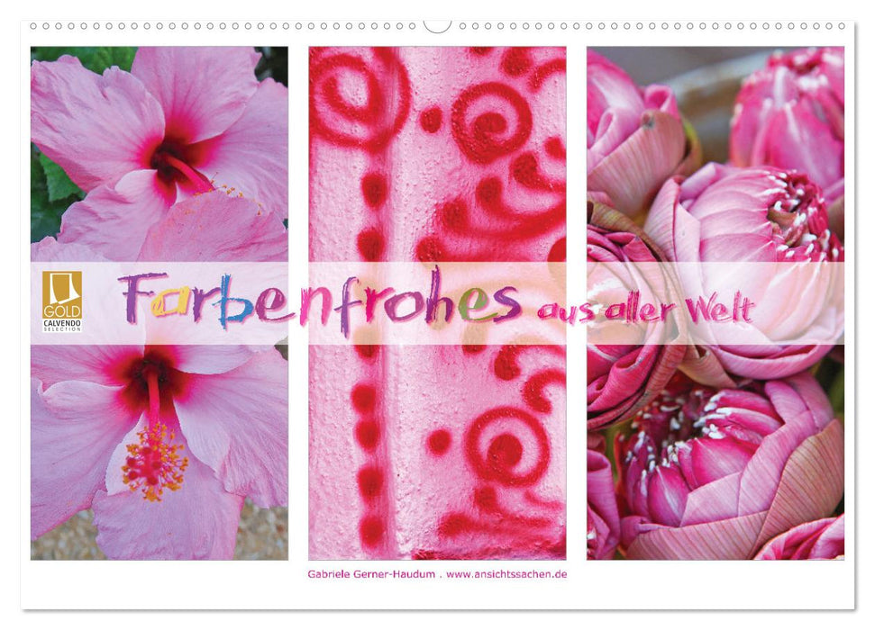Farbenfrohes aus aller Welt (CALVENDO Wandkalender 2027)