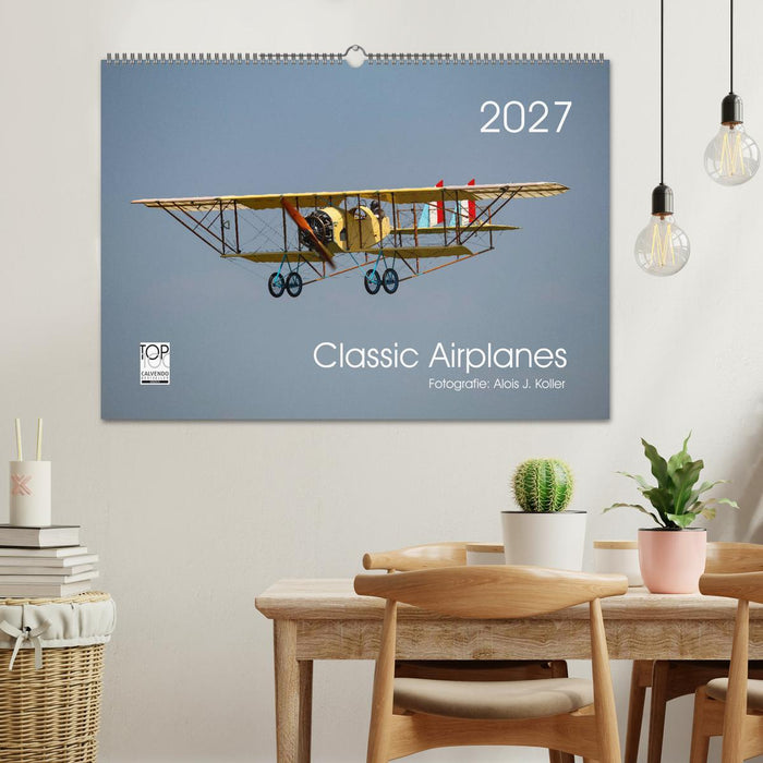 Classic Airplanes (CALVENDO Wandkalender 2027)