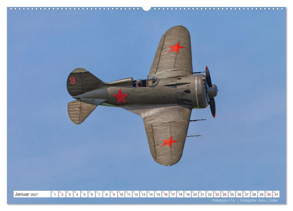 Classic Airplanes (CALVENDO Wandkalender 2027)