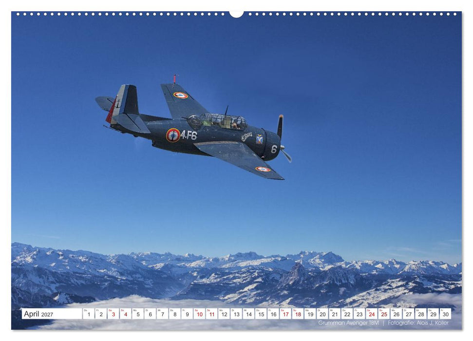 Classic Airplanes (CALVENDO Wandkalender 2027)