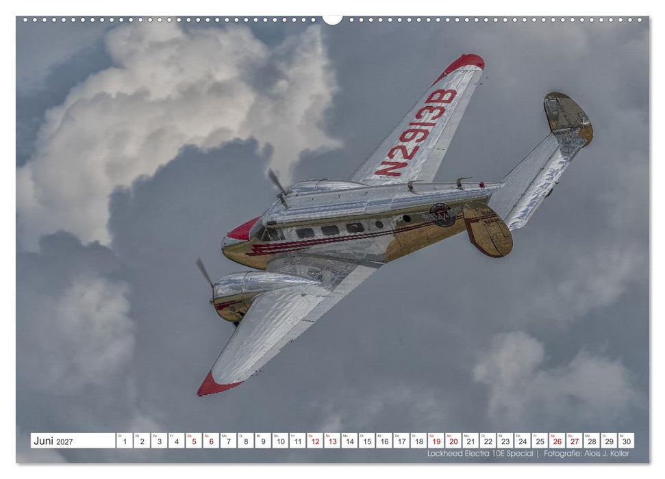 Classic Airplanes (CALVENDO Wandkalender 2027)