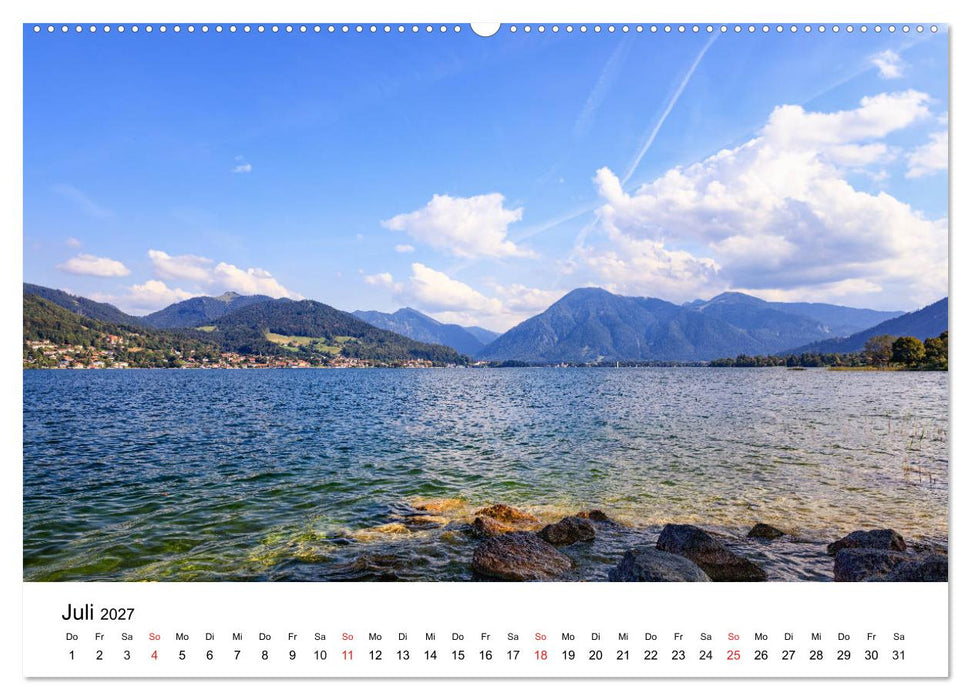 Tegernseer Momente (CALVENDO Premium Wandkalender 2027)