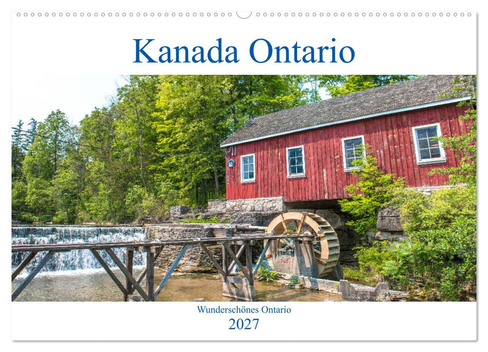 Kanada Ontario - Wunderschönes Ontario (CALVENDO Wandkalender 2027)