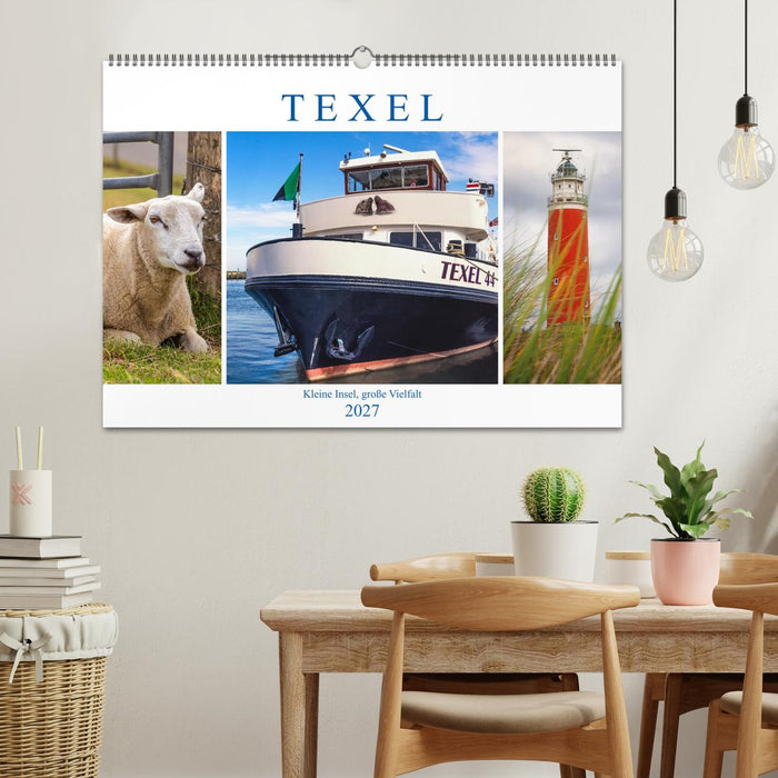 Texel - Kleine Insel, große Vielfalt (CALVENDO Wandkalender 2027)