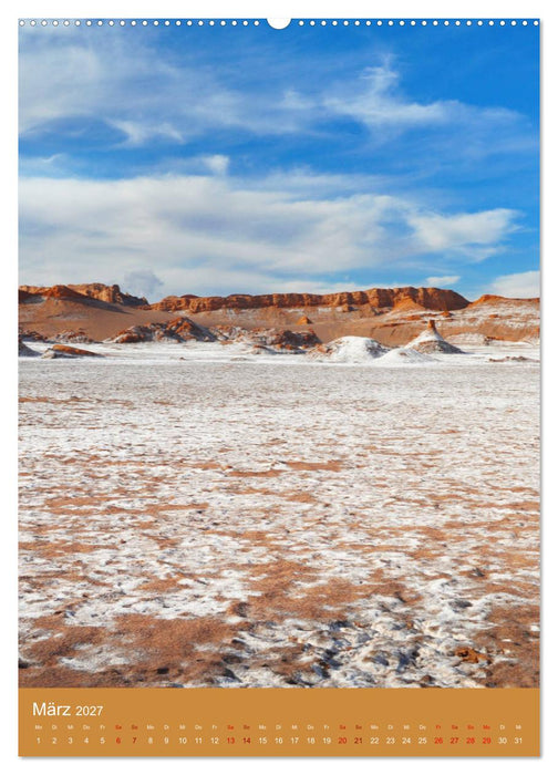 Erlebe mit mir die Atacama (CALVENDO Premium Wandkalender 2027)