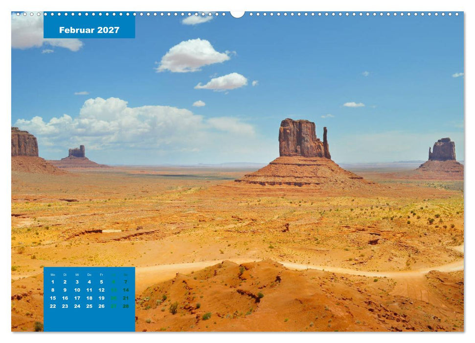 Erlebe mit mir das gewaltige Monument Valley (CALVENDO Premium Wandkalender 2027)