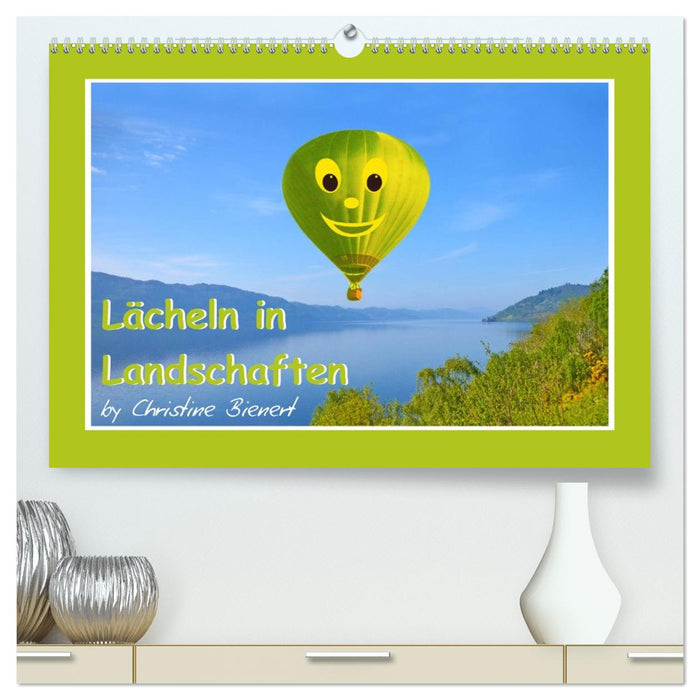 Lächeln in Landschaften (CALVENDO Premium Wandkalender 2027)