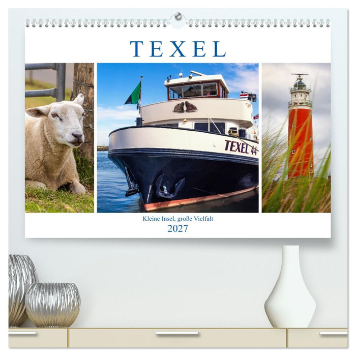 Texel - Kleine Insel, große Vielfalt (CALVENDO Premium Wandkalender 2027)