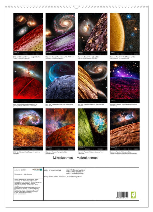 Mikrokosmos – Makrokosmos (CALVENDO Wandkalender 2027)