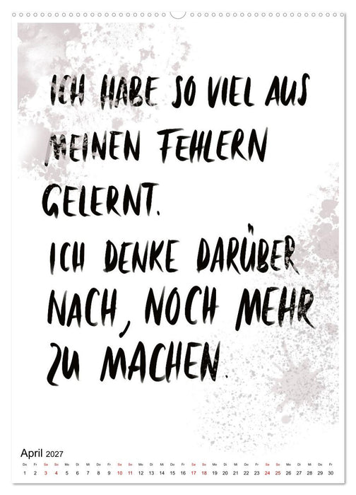 Angesagtes-Sprüche für alle Lebenslagen (CALVENDO Wandkalender 2027)